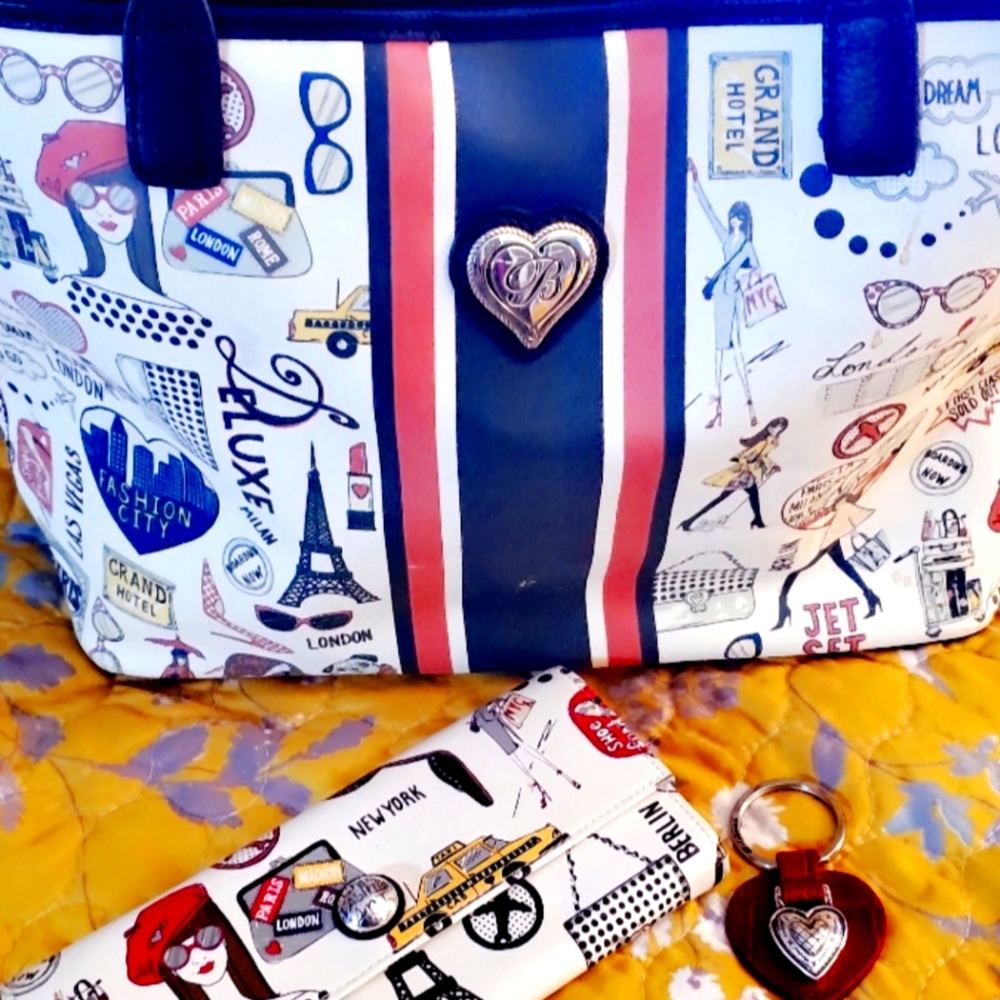 Brighton Travel Bag, Wallet & Keychain
